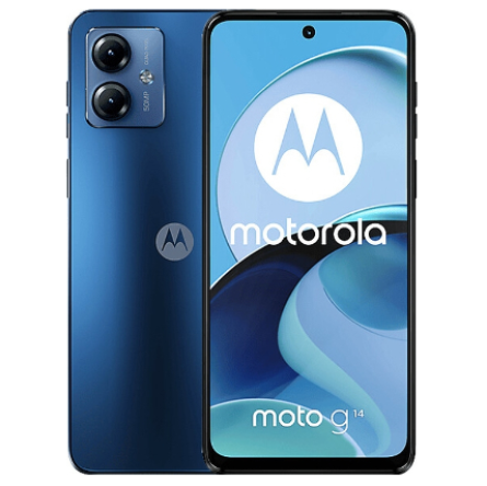 Смартфон Motorola G14 4/128GB Dual Sim Sky Blue (PAYF0027RS)