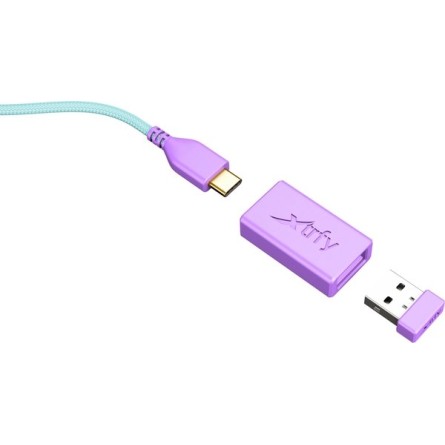 Компьютерная мыш Xtrfy M8, WL/USB-A, RGB (M8W-RGB-MINT) фото №8
