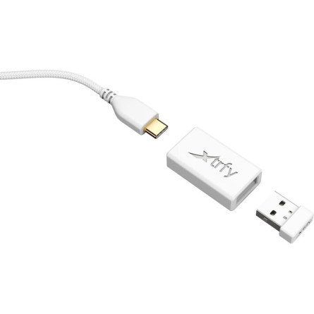 Комп'ютерна миша Xtrfy M8, WL/USB-A, RGB (M8W-RGB-WHITE) фото №7