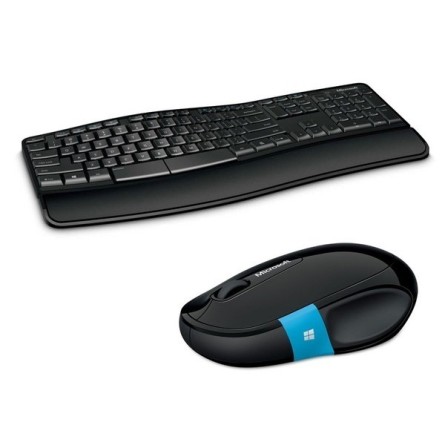 Клавиатура Microsoft Комплект Comfort Desktop Sculp WL Black Ru (L3V-00017)