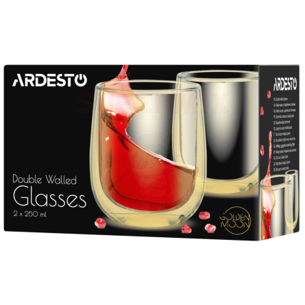 Набір чашок Ardesto AR 2625GG фото №3