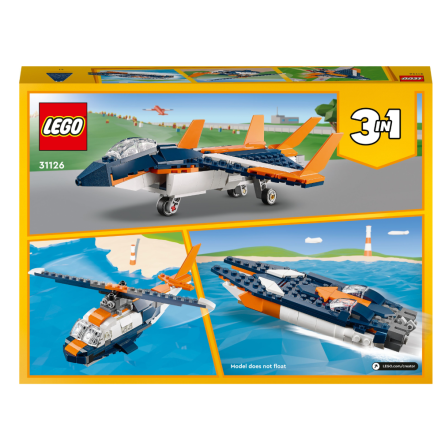 Конструктор Lego Creator Надзвуковий літак фото №4