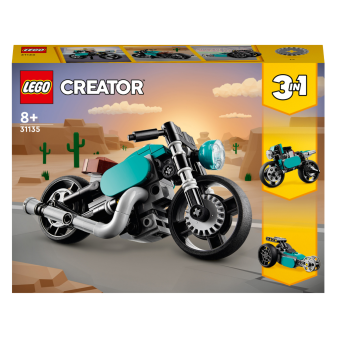 Зображення Конструктор Lego Creator Вінтажний мотоцикл