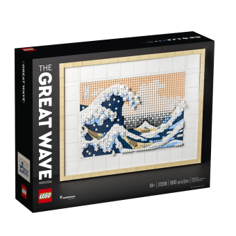 Зображення Конструктор Lego ART Хокусай, «Велика хвиля»