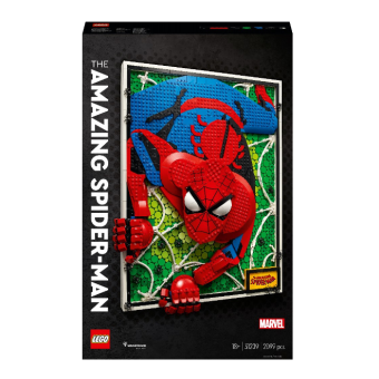 Изображение Конструктор Lego Art Дивовижна Людина-павук: перший погляд