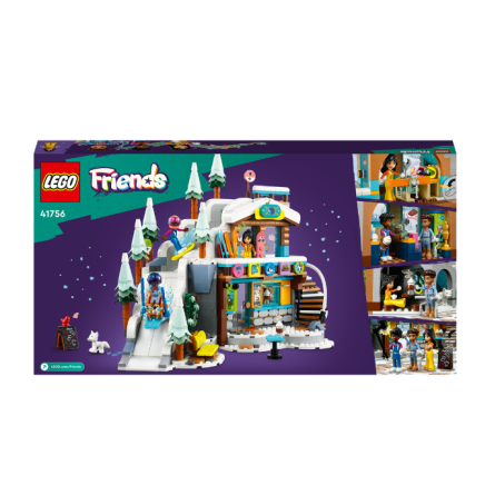 Конструктор Lego Friends Святкова гірськолижна траса й кафе фото №4