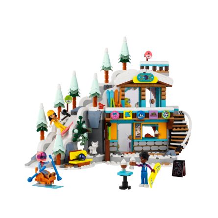 Конструктор Lego Friends Святкова гірськолижна траса й кафе фото №3