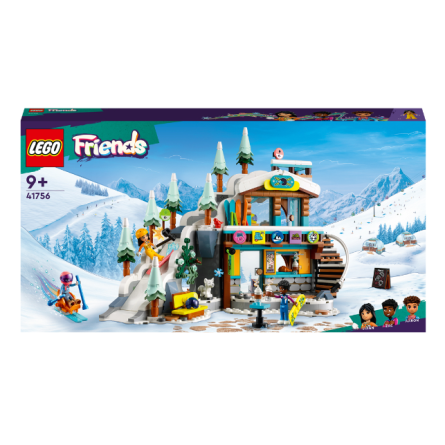 Конструктор Lego Friends Святкова гірськолижна траса й кафе
