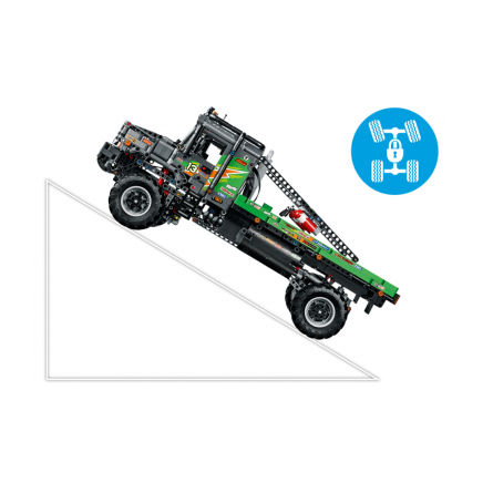 Конструктор Lego Technic Повнопривідна вантажівка для випробувань Mercedes-Benz Zetros фото №7