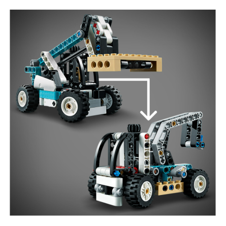 Конструктор Lego Technic Телескопічний навантажувач фото №5