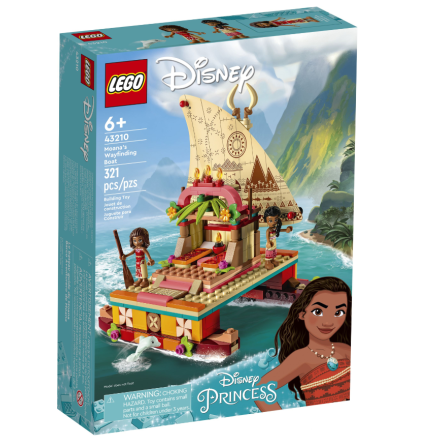 Конструктор Lego Disney Princess Пошуковий човен Ваяни