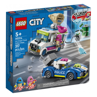 Зображення Конструктор Lego City Поліцейське переслідування фургона з морозивом