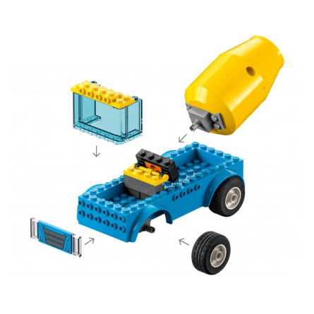 Конструктор Lego City Вантажівка-бетонозмішувач фото №5