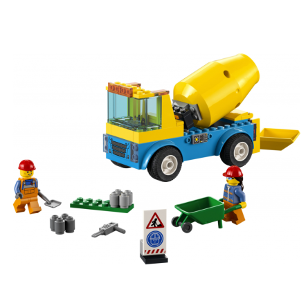 Конструктор Lego City Вантажівка-бетонозмішувач фото №2