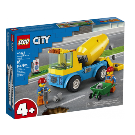 Конструктор Lego City Вантажівка-бетонозмішувач