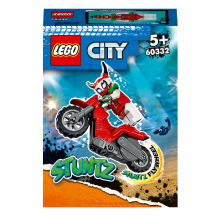 Конструктор Lego City Stuntz Каскадерський мотоцикл Авантюрного скорпіона?