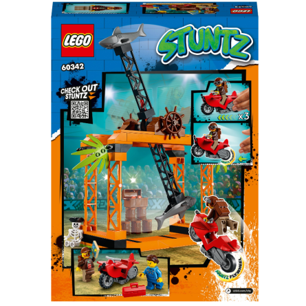 Конструктор Lego City Stuntz Каскадерське завдання «Напад Акули» фото №4