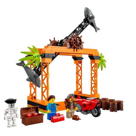 Конструктор Lego City Stuntz Каскадерське завдання «Напад Акули» фото №2