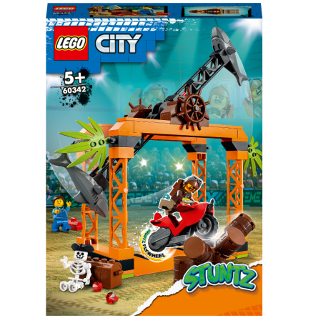 Конструктор Lego City Stuntz Каскадерське завдання «Напад Акули»
