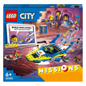 Зображення Конструктор Lego City Missions Детективні місії водної поліції