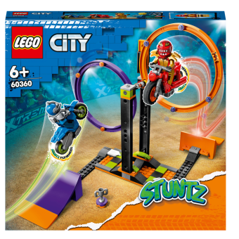 Изображение Конструктор Lego City Stuntz Каскадерське завдання із обертанням
