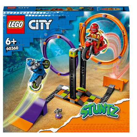 Конструктор Lego City Stuntz Каскадерське завдання із обертанням