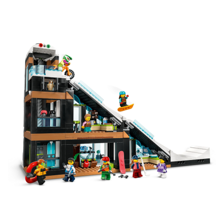 Конструктор Lego City Гірськолижний і скелелазний цент фото №2