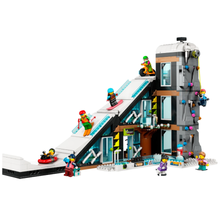 Конструктор Lego City Гірськолижний і скелелазний цент фото №3