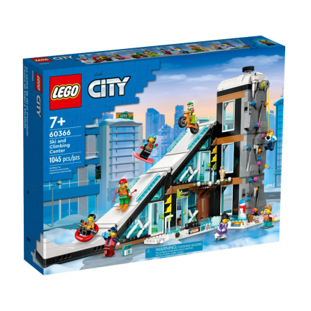 Конструктор Lego City Гірськолижний і скелелазний цент