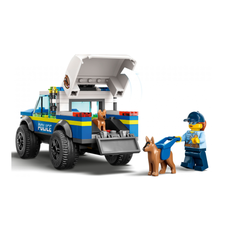 Конструктор Lego City Мобільний майданчик для дресирування поліцейських собак фото №3