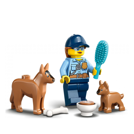Конструктор Lego City Мобільний майданчик для дресирування поліцейських собак фото №5