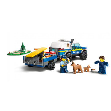Конструктор Lego City Мобільний майданчик для дресирування поліцейських собак фото №6
