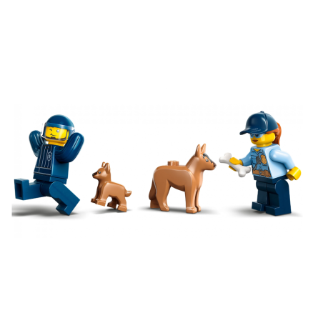 Конструктор Lego City Мобільний майданчик для дресирування поліцейських собак фото №7