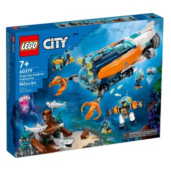 Изображение Конструктор Lego City Глибоководний дослідницький підводний човен