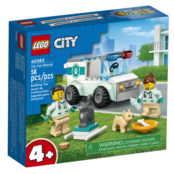 Зображення Конструктор Lego City Фургон ветеринарної швидкої допомоги