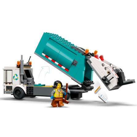 Конструктор Lego City Сміттєпереробна вантажівка фото №3