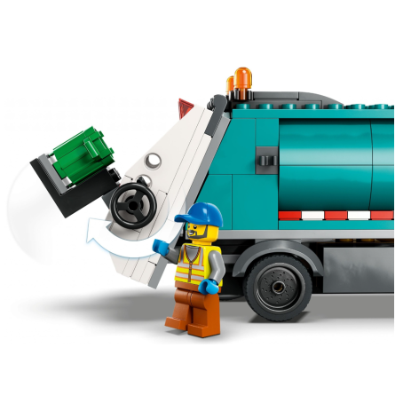 Конструктор Lego City Сміттєпереробна вантажівка фото №4