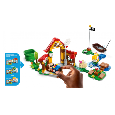 Конструктор Lego Super Mario Пікнік у будинку Маріо. Додатковий набір фото №4