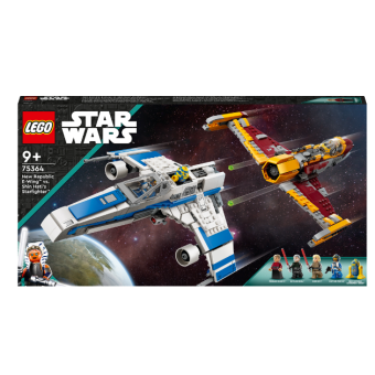 Изображение Конструктор Lego Star Wars™ Винищувач Нової Республіки «E-Wing» проти Зоряного винищувача Шин Хаті
