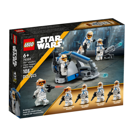 Конструктор Lego Star Wars™ Клони-піхотинці Асоки 332-го батальйону. Бойовий набір