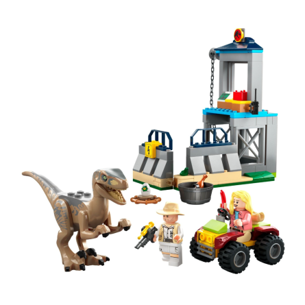 Конструктор Lego Jurassic Park Втеча велоцираптора фото №4