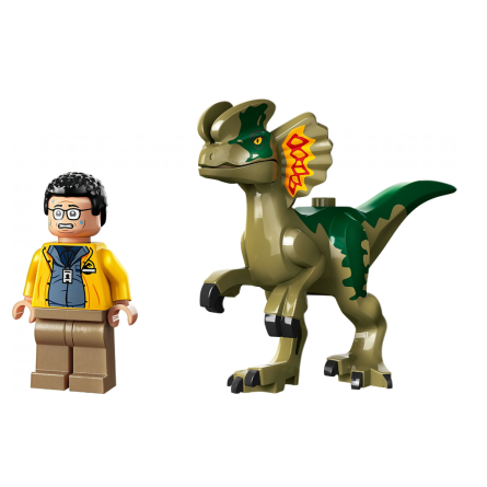 Конструктор Lego Jurassic Park Засідка дилофозавра фото №3
