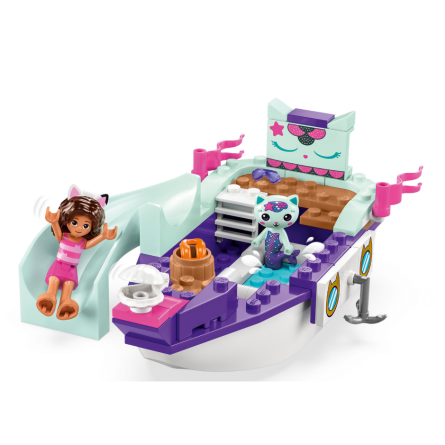 Конструктор Lego Gabby's Dollhouse Корабель і спа Ґаббі й Нявки фото №4