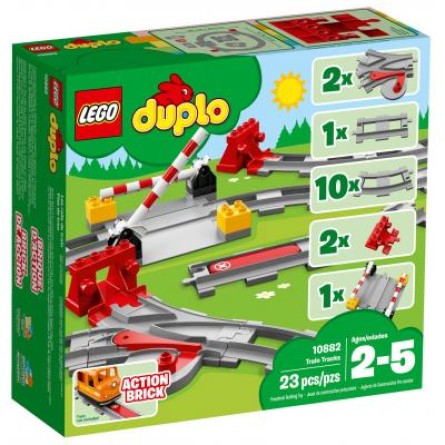 Конструктор Lego DUPLO Залізничні колії