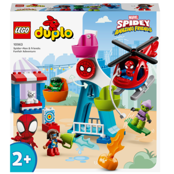 Зображення Конструктор Lego DUPLO Super Heroes Людина-Павук і друзі: Пригоди на ярмарку