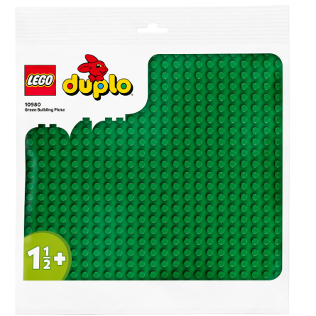 Конструктор Lego DUPLO Зелена будівельна пластина фото №4