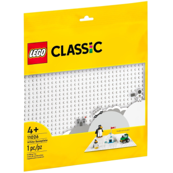 Изображение Конструктор Lego Classic Базова пластина білого кольору