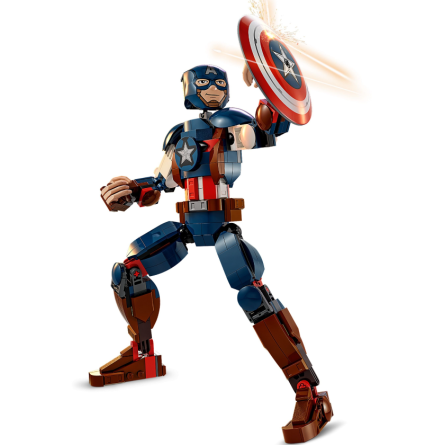 Конструктор Lego Marvel Фігурка Капітана Америка для складання фото №3