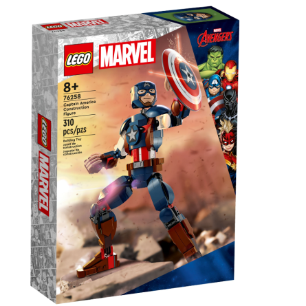 Конструктор Lego Marvel Фігурка Капітана Америка для складання