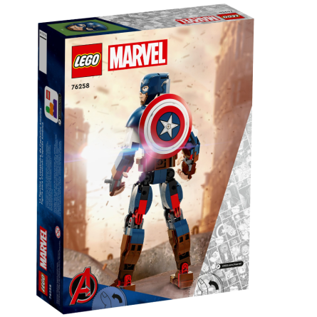 Конструктор Lego Marvel Фігурка Капітана Америка для складання фото №4